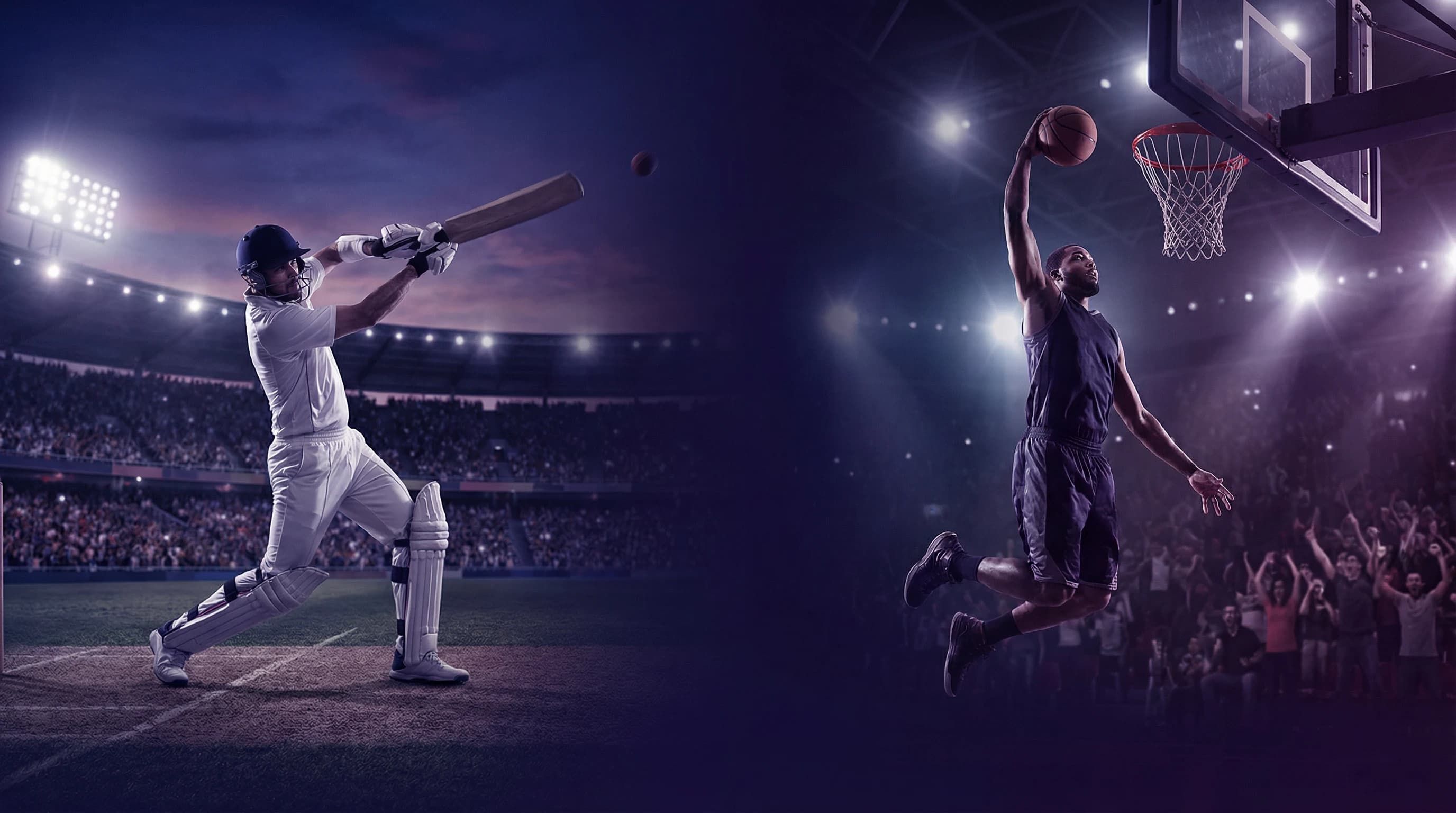 Cricket and basketball — Kickvora